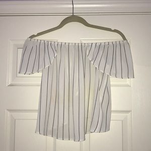 Off the shoulder top